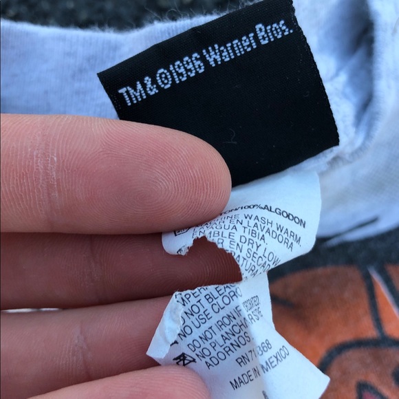 Vintage 1996 Warner Bros Space Jam Monster Kids - Picture 5 of 5